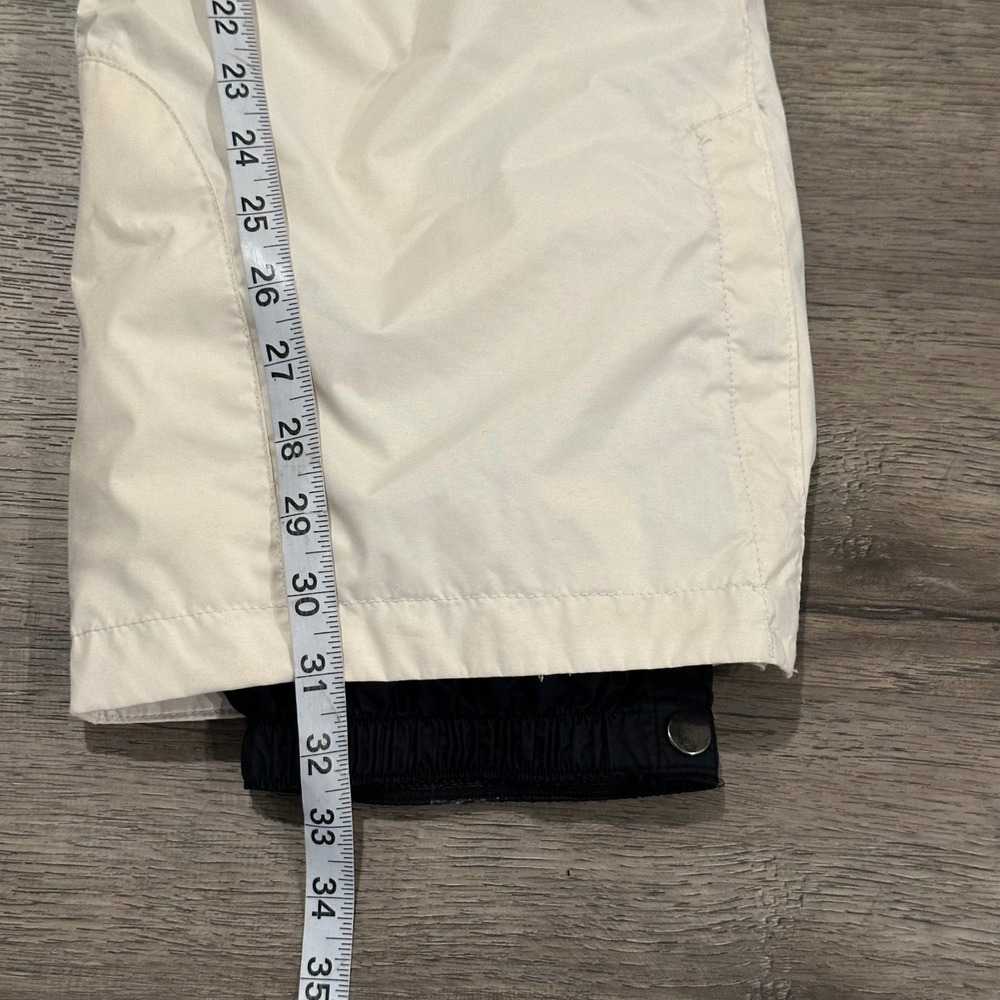 Columbia Womens Cream Waterproof Insulated Ski Snow Pants WL8037 Medium - Picture 10 of 11